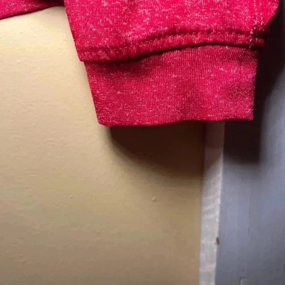 Adidas Climalite Long sleeve T-shirt Red Wisconsin Unrivaled Series Size Small - Picture 6 of 10